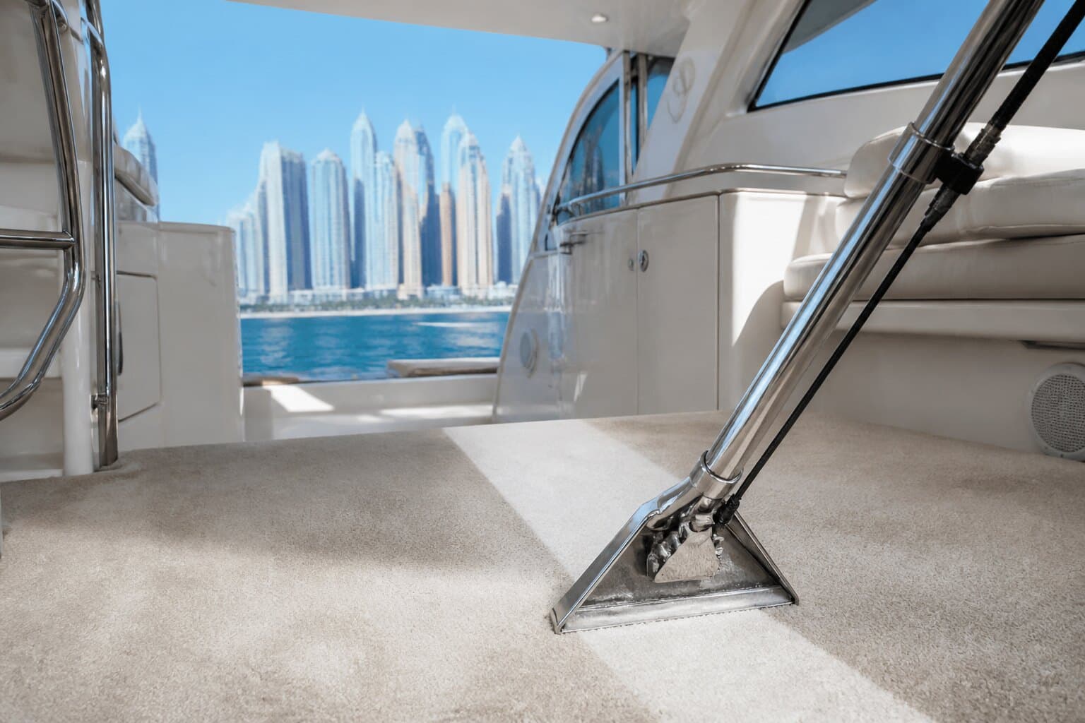 Carpet steam cleaning