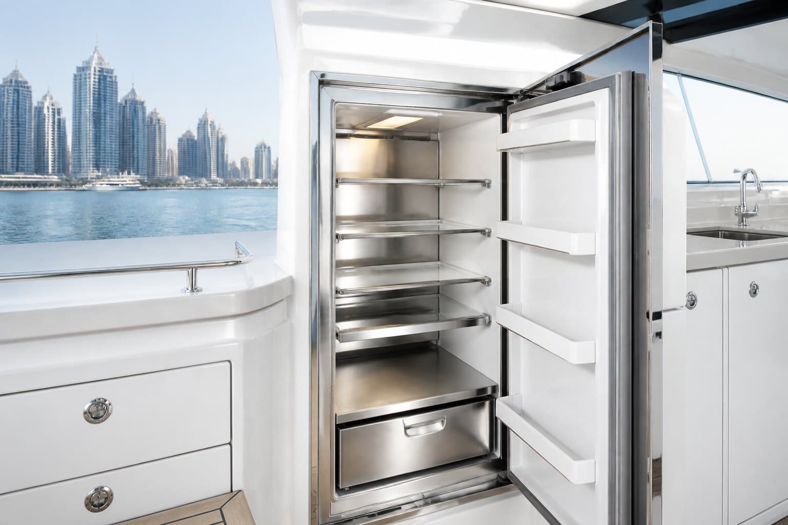 Refrigerator cleaning