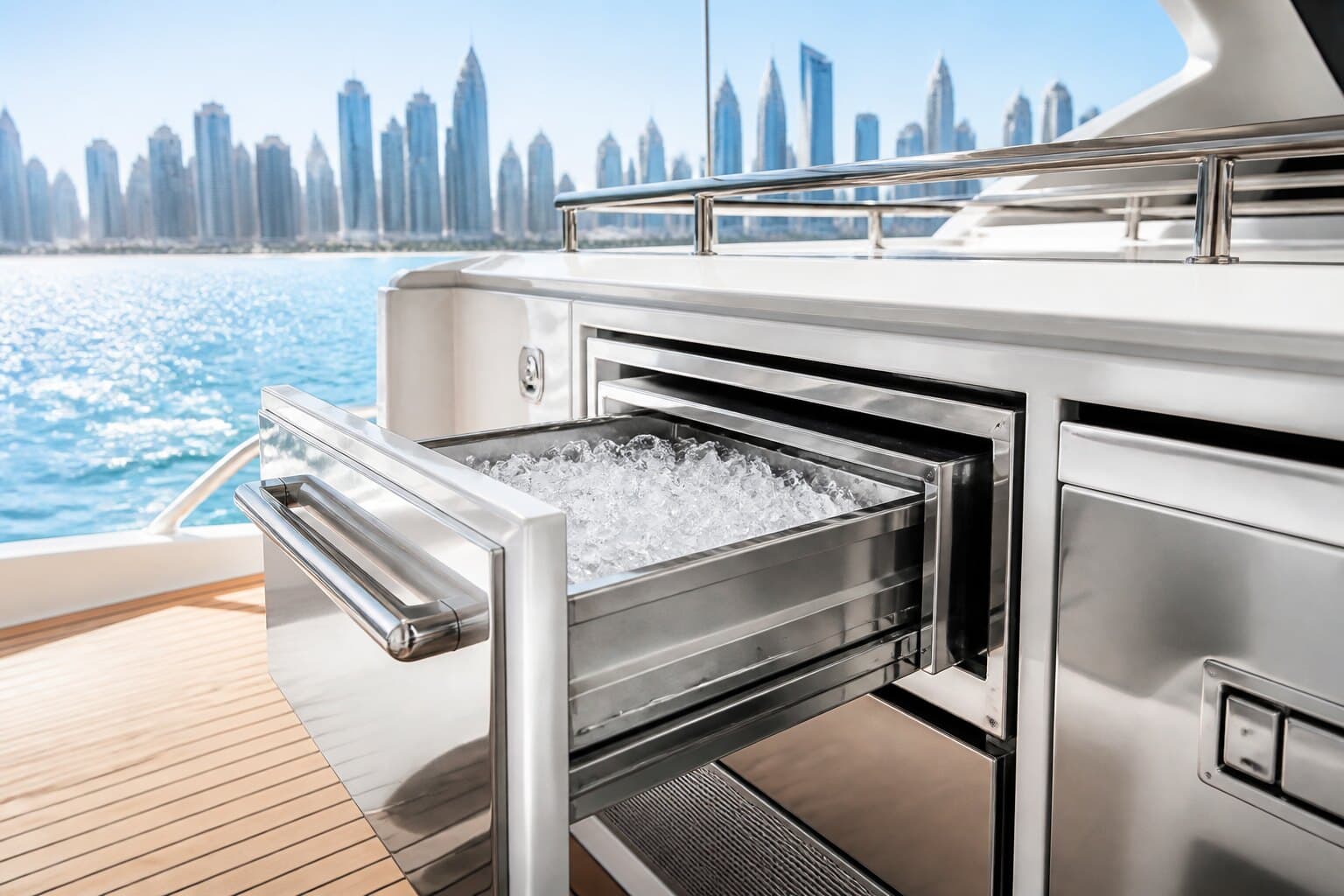 Ice maker cleaning