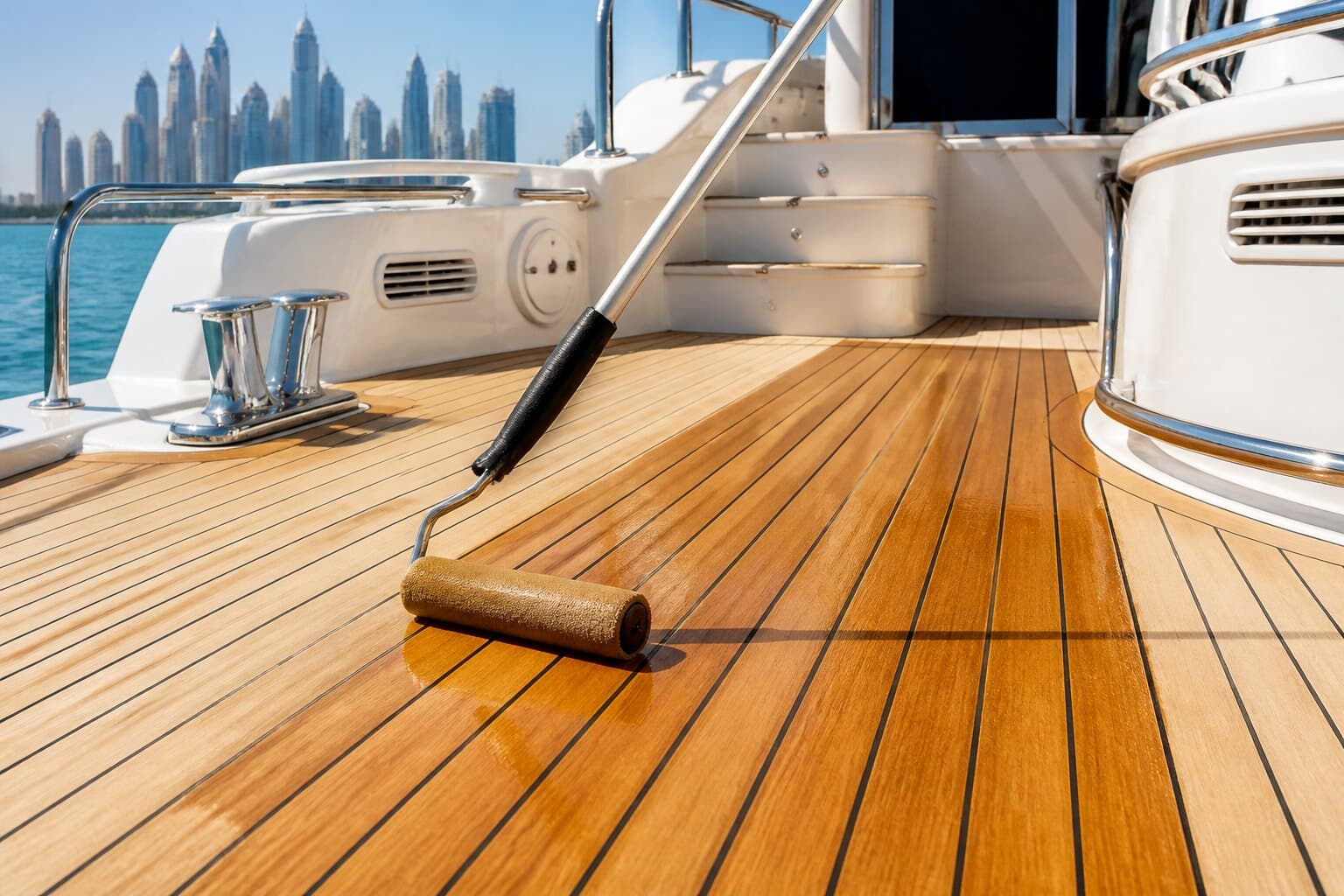 Teak sealing