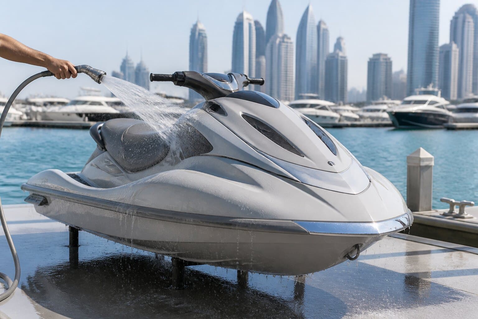 Jet ski wash
