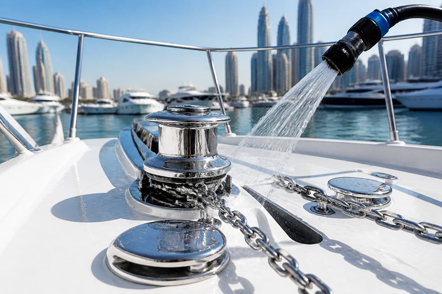 Freshwater salt flush